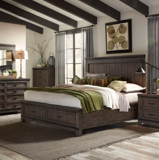 Liberty Furniture Thornwood Hills Panel Bedroom Set