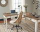 Signature Design by Ashley® Realyn 3- Piece Brown/White Home Office Set-4
