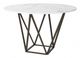 Zuo® Modern Tintern White Dining Table with Antique Brass Base-0