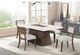 Furniture of America® Grasten 7-Piece White Rectangular Dining Table Set with Dark Walnut Base-2