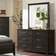 Furniture of America® Alaina Walnut Dresser-2