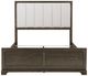 Coaster® Gran Park Beige/Dark Cocoa Queen Panel Bed -2