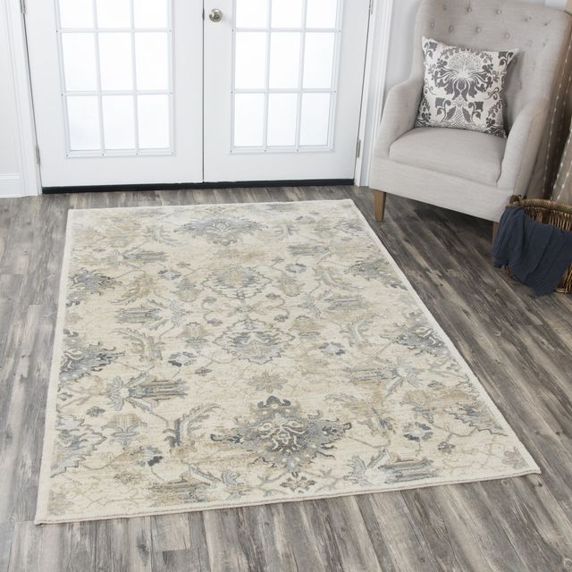 Rizzy Home Gossamer Light Beige 2'6" x 10' Runner Rug-3