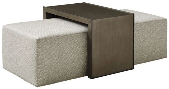 Lexington Home Customizable Ariana Savona Cocktail Ottoman with Slide-0