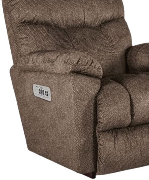 La-Z-Boy® Morrison Cappuccino Power Rocking Recliner with Headrest-1