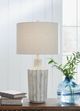 Signature Design by Ashley® Imre Poly Distressed Brown Table Lamp-2
