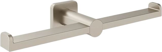 KOHLER® Parallel® Vibrant Brushed Nickel Double Toilet Paper Holder-0