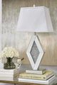 Signature Design by Ashley® Prunella Silver Table Lamp-2