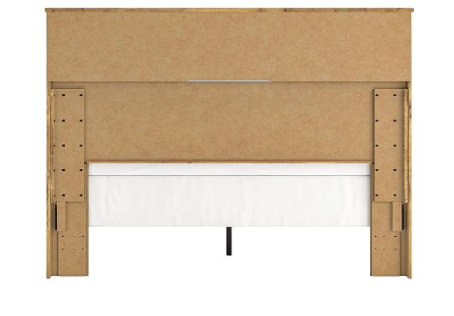 Signature Design by Ashley® Maystonna Brown King Panel Bed-3