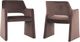 Primo™ International Barksdale 2-Piece Chocolate Velvet Dining Arm Chair Set-5