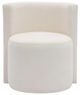 TOV Furniture Alyssa Cream Rolling Desk Chair-3