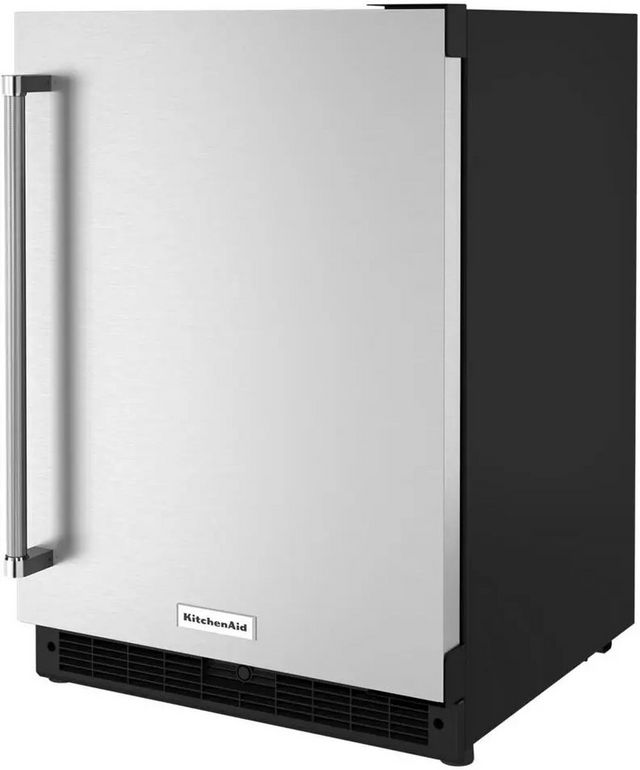 KitchenAid® 5.0 Cu. Ft. Stainless Steel Under the Counter Refrigerator-3