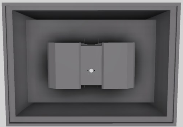 Vent-A-Hood® Designer Series 42" Gunsmoke Island Range Hood-4