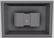 Vent-A-Hood® Designer Series 42" Gunsmoke Island Range Hood-4