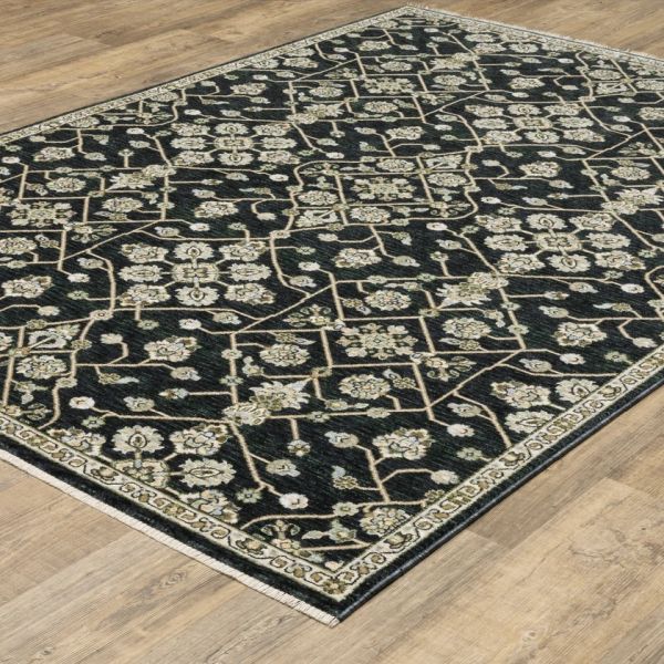 Oriental Weavers™ Westwood Blue 5'x8' Style 2 Area Rug-3