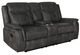 Coaster® Lawrence 2-Piece Charcoal Manual Reclining Living Room Set-5