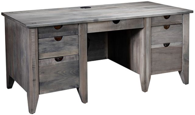 Fusion Designs Customizable Simplicity 60" Drawer Desk-0