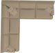 La-Z-Boy® Alani Mocha Sectional with Custom Layout Options-4