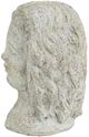A & B Home Gray Lady Bust Statue with Long Hair-5