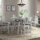 Intercon Modern Rustic Gray/Weathered White Panel Stool-1