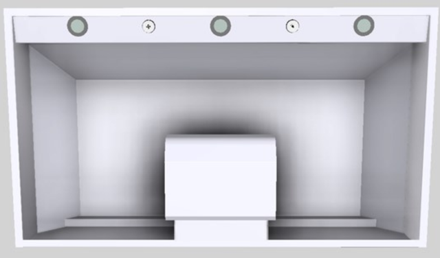 Vent-A-Hood® Designer Series 42" White Wall Mounted Range Hood-1