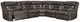 Signature Design by Ashley® Kincord 4-Piece Midnight Modular Power Reclining Sectional -1