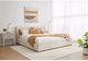 Modus Furniture Virgil Louis Natural Queen Upholstered Platform Bed-4