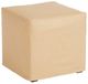 Four Seasons Customizable Leather Slipcovered Cube Ottoman-0