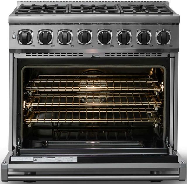 Viking® 7 Series 36" Stainless Steel Pro Style Dual Fuel Range-1