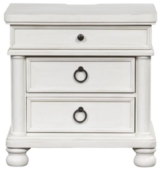 Signature Design by Ashley® Chadworth Antique White Nightstand-2