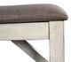 Bernards Homestead Gray Dining Bench-2