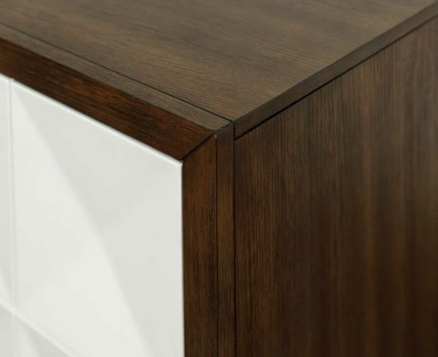 Martin Furniture Stellar Dark Brown/White Accent Cabinet-3
