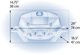 Napoleon TravelQ™ PRO 2-Burner Black Tabletop Natural Gas Grill-1