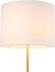 Zuo® Modern Titan Brass/White Floor Lamp-2