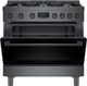 Bosch® 800 Series 36" Black Stainless Steel Pro Style Gas Range-2