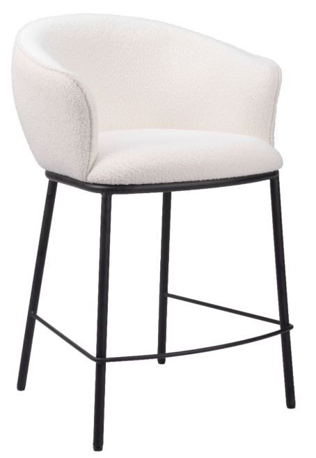 Zuo® Modern Essen Ivory Counter Stool-0