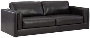 Signature Design by Ashley® Amiata Onyx Sofa Front view of the Signature Design by Ashley® Amiata Onyx Sofa