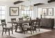 Intercon Hearst Reclaimed Chevron Trestle Table-1