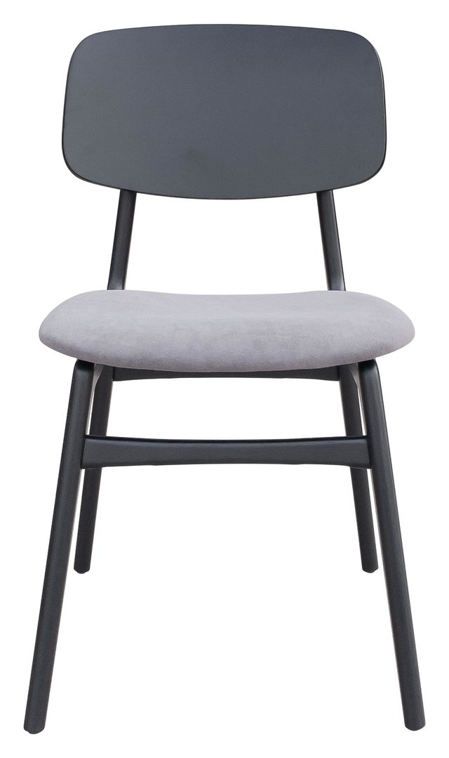 Zuo® Modern Othello Gray Dining Chair-1