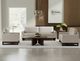 International Furniture Direct Blackburn Ivory Loveseat-1