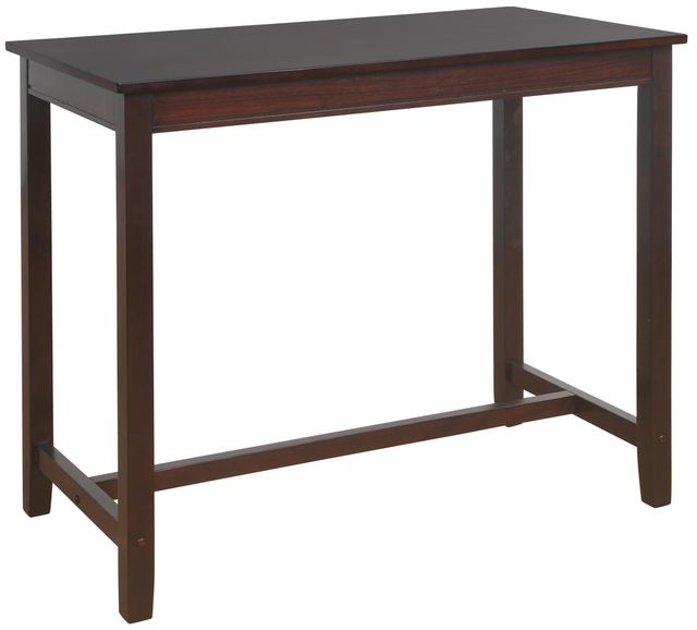 Linon Claridge Walnut Counter Pub Table-0