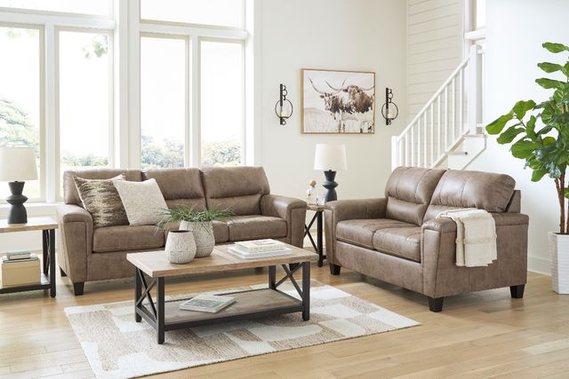 8pc. Sofa, Loveseat, Cocktail Table, (2) End Tables, (2) Table Lamps & Rug-0