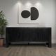 Nest Home Collections Reed Ebony Black Sideboard-1