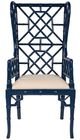 Furniture Classics Regency Blue Wingback Chair-1
