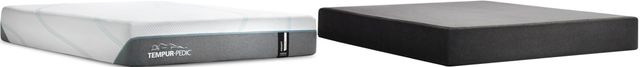 Tempur-Pedic® TEMPUR-Adapt® Foam Medium Queen Mattress and TEMPUR-Flat™ High Profile Foundation-0