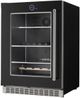 Silhouette® Reserve 24” Black Wine Cooler-0