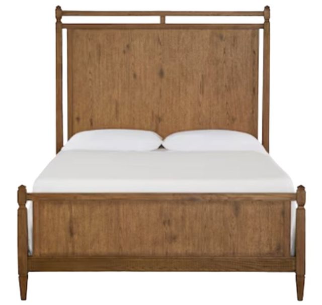 Bassett® Furniture Surry Truffle Oak King Panel Bed-1