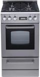 Avanti® Elite Series 20" Stainless Steel Freestanding Gas Range-0