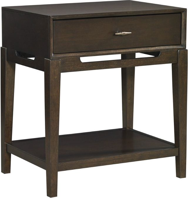 aspenhome® Sutton French Roast 1-Drawer Nightstand-0
