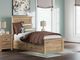 Signature Design by Ashley® Makidern Tan Twin Panel Bed with 4-Drawer Storage-1